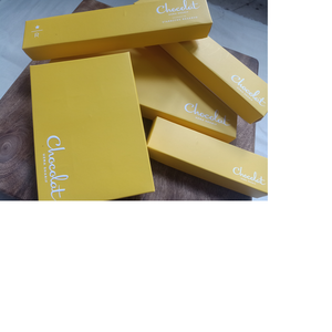 Embalaje de papel Kraft con impresión personalizada, para barras de Chocolate, papel recubierto de cera, 41826 RECFHCB6000A - Product Image 1