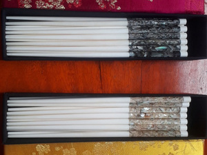 Baguettes en bois de rose du Vietnam, de qualité supérieure, adaptées aux aliments, écologiques, jetables, pour usage en restaurant, fabriquées au Vietnam - Product Image 3
