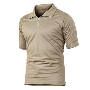 Uniformes de polos pour hommes fabriqués en Chine de haute qualité Nouveau design T-shirts en jersey avec motif solide et col polo à panneau imprimé - Product Image 3