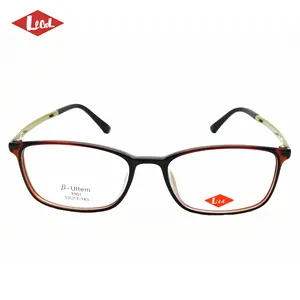 Doble color de alta calidad de moda y cómodo gafas Unisex Ultem gafas