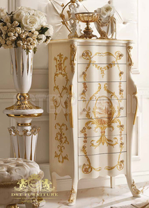 หรูหราหรูหราสไตล์ยุโรปเฟอร์นิเจอร์ห้องนอนยุโรปคลาสสิกชุดเฟอร์นิเจอร์ห้องนอนออกแบบไม้แกะสลักเฟอร์นิเจอร์ห้องนอน - Product Image 3