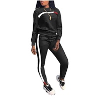 Ensemble de survêtement sexy pour femmes, 2 pièces, respirant, grande taille, imprimé