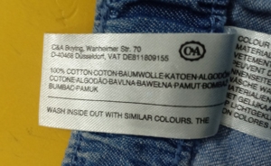 Eleganti Shorts Estivi da Ragazza in Denim di Cotone Traspirante Eco-Friendly di Alta Qualità, Originali di Marca, Tinta Unita, Vendita all'Ingrosso - Product Image 4