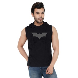 Camiseta sin mangas con capucha para hombre, estilo deportivo, transpirable, de secado rápido, para gimnasio, fitness, running y entrenamiento. - Product Image 1