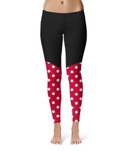 Leggings personnalisés en gros, inspirés de The Dots - Modèles Capri ou longueur complète - Product Image 1