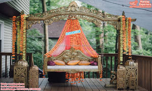 Muslim Wedding <b>Mehndi</b> Function Swing Set Customized Wedding <b>Decor</b> UK Sale DST Exports Factory USA Australia Wholesale - Product Image 5