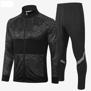 Survêtement de sport pour hommes, couleur unie, 100% coton, épissure, vente en gros - Product Image 2