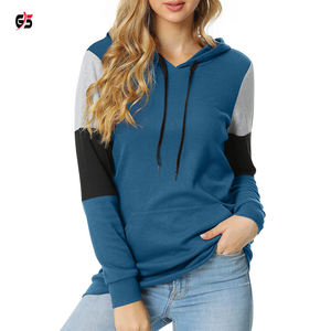 Sudaderas con capucha para mujer Último estilo de moda 2025 100% Jersey polar de algodón Impresión de logotipo personalizado Mangas completas Venta al por mayor Barato - Product Image 1