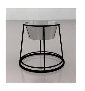 Bol d'alimentation rond moderne pour chien, nouveau design écologique avec taille standard pour animaux de compagnie - Product Image 4