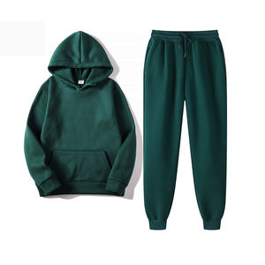 Trajes de chándal informales con estampado de jogging de cuello redondo personalizados para hombre, ropa deportiva de empalme medio, pantalones activos - Product Image 6