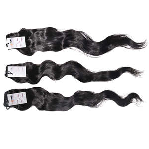 ผู้ค้าส่งผมอินเดียแท้แบบไม่ผ่านกระบวนการ ผู้จำหน่ายผมอินเดียแบบลอนลึก ผมมนุษย์แท้จากวัดอินเดียแบบดิบ ผู้จัดจำหน่ายต่อผม - Product Image 4