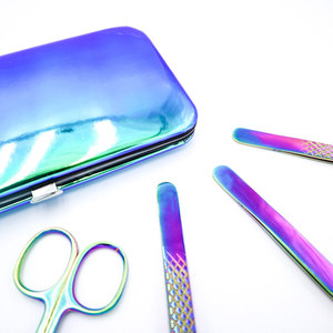 Estuche magnético multicolor para pinzas de pestañas Juego de etiquetas privadas para 3 piezas y 6 piezas Tipo de punta de fibra para uso de belleza - Product Image 5