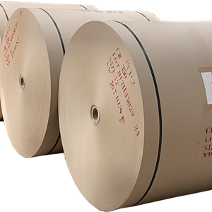 Rollo de papel Industrial para tubos de cartón, Material sin procesar de 450 GSM, color marrón, con núcleo, origen tailandesa - Product Image 3