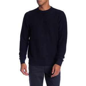 290 Gsm Terry Ras Du Cou Pull Coton Blanc Mode Logo Personnalisé Hommes Sweat À Capuche & Sweatshirts - Product Image 5