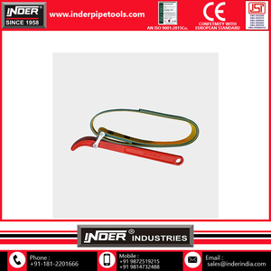 Clé de filtre à huile de conception chromée de haute qualité sangle de corps solide en aluminium outil à main industriel/bricolage OEM personnalisable directement - Product Image 2