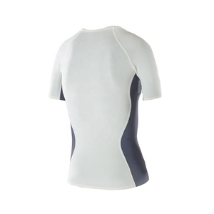 Gilet de sport moulant et confortable pour hommes, couche de Base à manches courtes, Compression du corps, permet de compresse les zones musculaires - Product Image 6