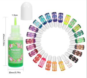 Fornitura di piante <span class=keywords><strong>in</strong></span> resina pigmenti liquidi Resinart <span class=keywords><strong>colorante</strong></span> colori vibranti a base di alcol <span class=keywords><strong>in</strong></span> <span class=keywords><strong>polvere</strong></span> di inchiostro coloranti per resina epossidica - Product Image 4