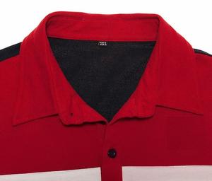 Meilleur prix pour hommes 100% coton piqué pour polo à manches courtes tenue décontractée multicolore à la mode avec motif solide - Product Image 2