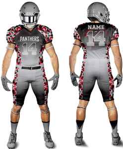 Uniforme de football américain réversible de haute qualité pour les jeunes Design personnalisé avec fonction respirante grande taille pour une utilisation sportive - Product Image 3