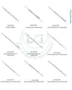 Instrumentos de llenado Dental, acero inoxidable M/O - Product Image 1