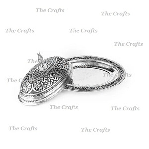 จานเนยทองแดงดีไซน์สวยงาม พร้อมฝาปิด คุณภาพเยี่ยม สำหรับใช้ในบ้านและโรงแรม ราคาประหยัด - Product Image 3