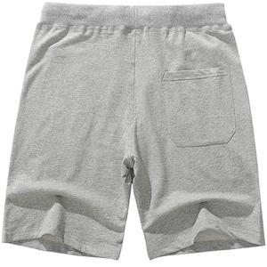 New Arrival <b>Men's</b> Casual <b>Shorts</b> Pant Baggy Customized Comfortable 100% Cotton <b>Knee</b> <b>Length</b> Windproof Quick Dry Breathable Solid - Product Image 2