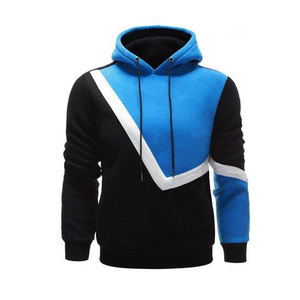 เสื้อมีฮู้ดแบบสวมหัวสำหรับผู้ชายเสื้อสเวตเตอร์แบบสวมหัวมีฮู้ดแบบหนาผ้าฝ้าย100% กำหนดโลโก้ได้เอง - Product Image 1