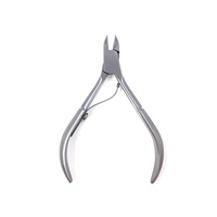 Coupe-cuticules NGHIA en acier inoxydable de haute qualité - Modèle professionnel à mâchoires de 16 mm, coupe-ongles personnalisé avec logo, pour usage des orteils, modèle à tête fine