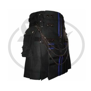 Kilt traditionnel Fortis Sports de qualité supérieure en coton lourd et laine acrylique confortable - Product Image 6