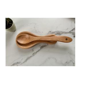 Wood Scoop Spoon Customized Size and Kitchen Utensil <b>Wooden</b> Salad Mixing Soup Scoop Rice Paddle Cooking Serving Spoon - Product Image 2