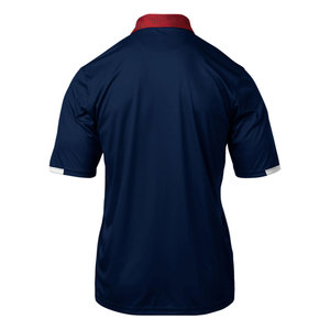 Camiseta polo OEM lisa con cuello redondo para hombre, 100% algodón, personalizable con estampado, camiseta informal. - Product Image 3