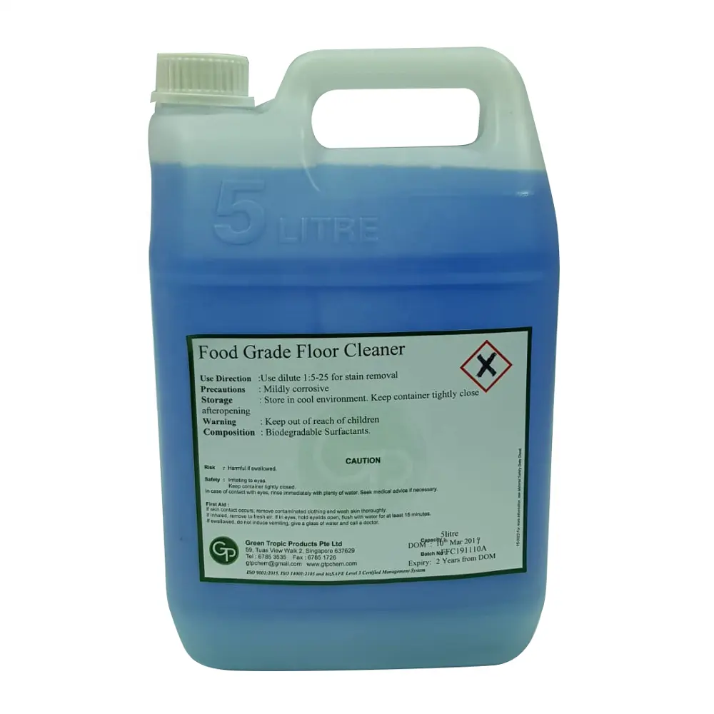 Singapore Wholesales Food Grade Floor Cleaner (5L) Economical To Use
