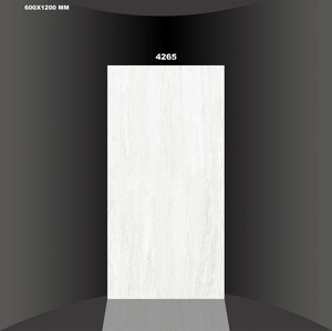 Diseño clásico moderno 60x120cm Azulejo de piso de porcelana de cerámica gris esmaltado Baño Acabado brillante Paredes interiores de 5mm Exteriores - Product Image 6