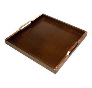 โรงงานตกแต่งวอลนัทให้บริการถาดไม้ทำด้วยมือตกแต่งถาดไม้ขนาดเล็กสำหรับตกแต่งบ้าน - Product Image 4