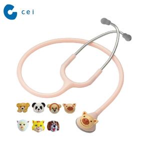 Hecho en Taiwán divertido Animal médica pediátrica acústica estetoscopio con repuestos oído consejos para niños de los niños - Product Image 2