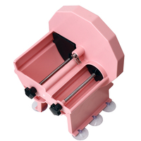 Eenvoudige Bediening Handleiding Controle Dubbele Slot Plastic Case Voedsel Plakjes Fruit Groenten Slicer Cutter