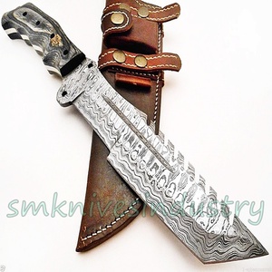 Grandsharp — couteau de chasse en acier, fait à la main, beau couteau à manche en bois PAKKA (smk1299) - Product Image 2