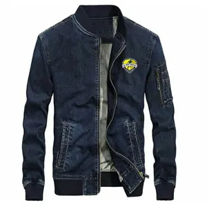 Siyah kırpılmış kadın özel renk bloğu Jean Unisex Denim Patchwork ceket en çok satan toptan ucuz fiyat Denim ceketler