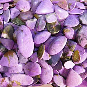 Wholesale Good Quality Natural Purple Stichtite Cabochon Loose Gemstone