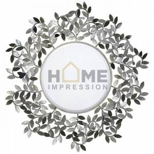 กระจกติดผนังโลหะหรูหราทำจากทองเหลืองกระจกโลหะสำหรับตกแต่งบ้านกระจกโลหะโบราณ - Product Image 4