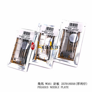 BEST SELLING KENLEN Brand Pegasus W561 Needle Plate V257018D56 Industrial <b>Sewing</b> Machine Spare Parts - Product Image 1