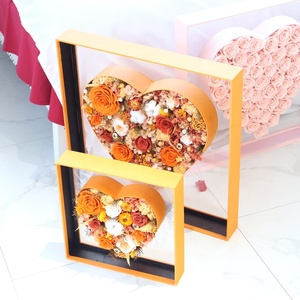 Scatola a Cuore con Rosa Eterna Conservata, Regalo Romantico <span class=keywords><strong>per</strong></span> <span class=keywords><strong>Lei</strong></span>, San Valentino, Anniversario, Compleanno - Product Image 6