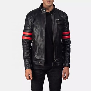 Nouvelle Arrivée 2026 – Blouson en Cuir Véritable Tendance, Coupe Longue et Ajustée, Design Personnalisé pour Garçons – Vente en Gros - Product Image 1
