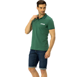 Polo de conception professionnelle pour hommes, couleur noire avec short personnalisé à vendre - Product Image 5