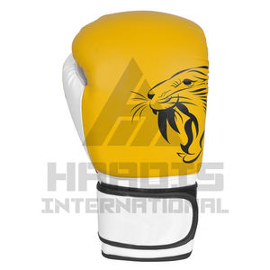 Guantes de boxeo de buena calidad Guantes de boxeo personalizados de cuero PU con logotipo personalizado - Product Image 3