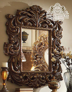 Modern Customizable High <b>End</b> Carved Teak Wood Bedroom Furniture Set - Product Image 3