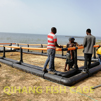 Cage flottante pour l'élevage des poissons de 6 m x 6 m en provenance de Chine