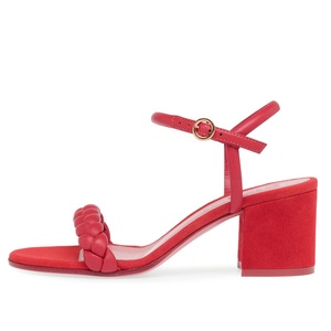 Sandali da Donna con Tacco a Blocco <span class=keywords><strong>Intrecciati</strong></span>, Scarpe Trendy con Tacco Grosso - Product Image 6
