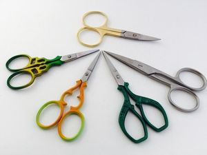 Custom Logo Printed Fancy Cuticle <b>Nail</b> Scissors Sustainable Beauty Tool Stainless Steel Sharp Curved Straight Manicure - Product Image 5