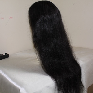 Perruques frontales en dentelle de cheveux humains de style vietnamien, perruques frontales en dentelle hd de cheveux brésiliens à Double dessin de trame, vendeurs de perruques frontales en dentelle hd - Product Image 2